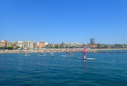 Barcellona Stand up paddle image 3